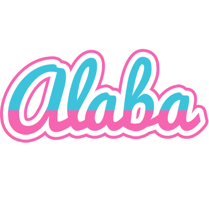 Alaba woman logo