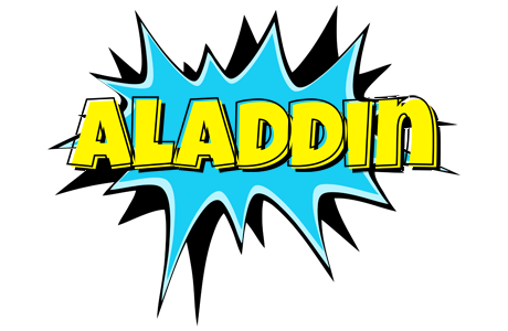 Aladdin amazing logo