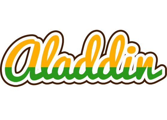 Aladdin banana logo