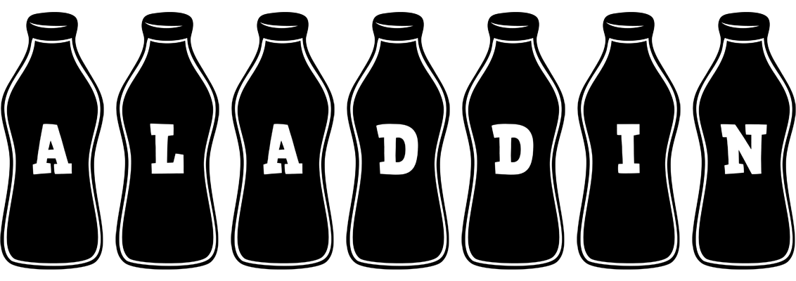 Aladdin bottle logo