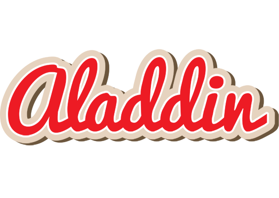 Aladdin chocolate logo