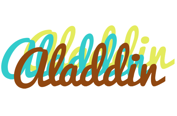 Aladdin cupcake logo