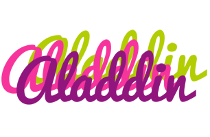 Aladdin flowers logo