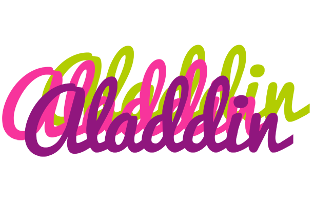 Aladdin flowers logo