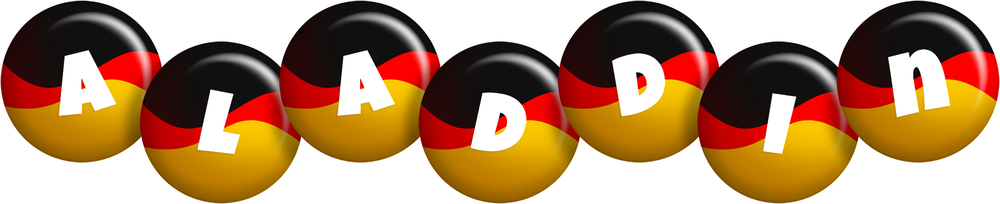 Aladdin german logo