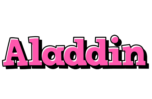 Aladdin girlish logo