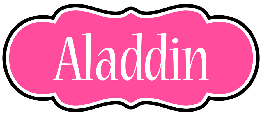 Aladdin invitation logo