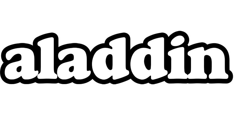 Aladdin panda logo