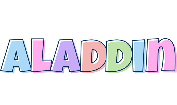 Aladdin pastel logo