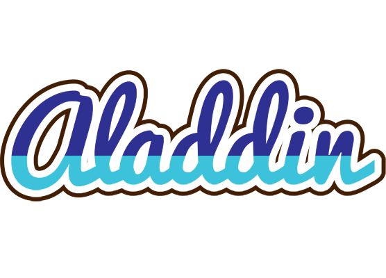 Aladdin raining logo