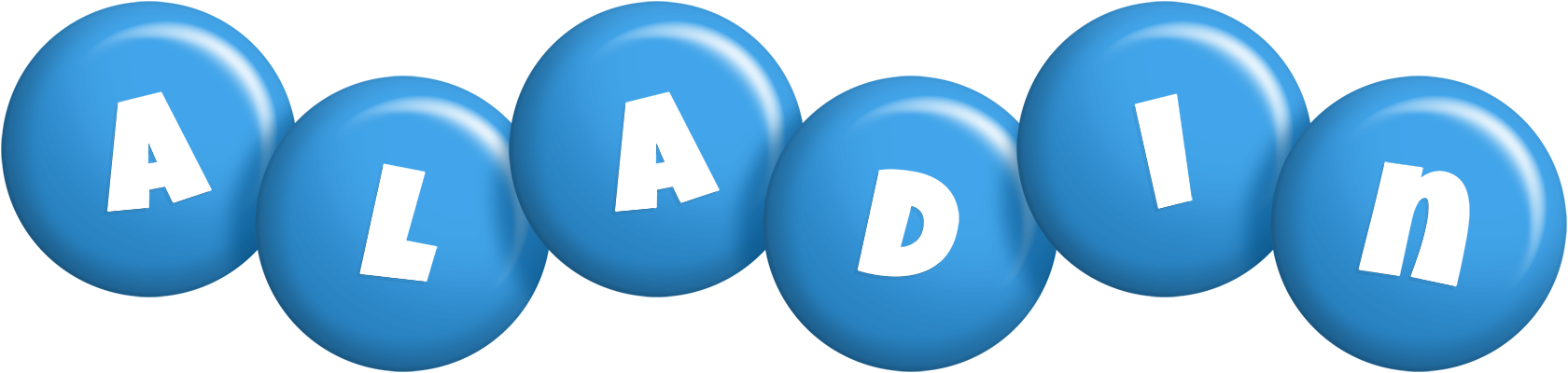 Aladin candy-blue logo
