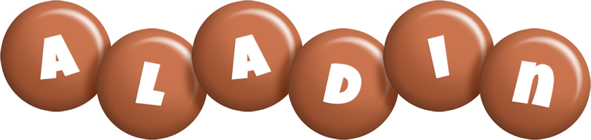 Aladin candy-brown logo