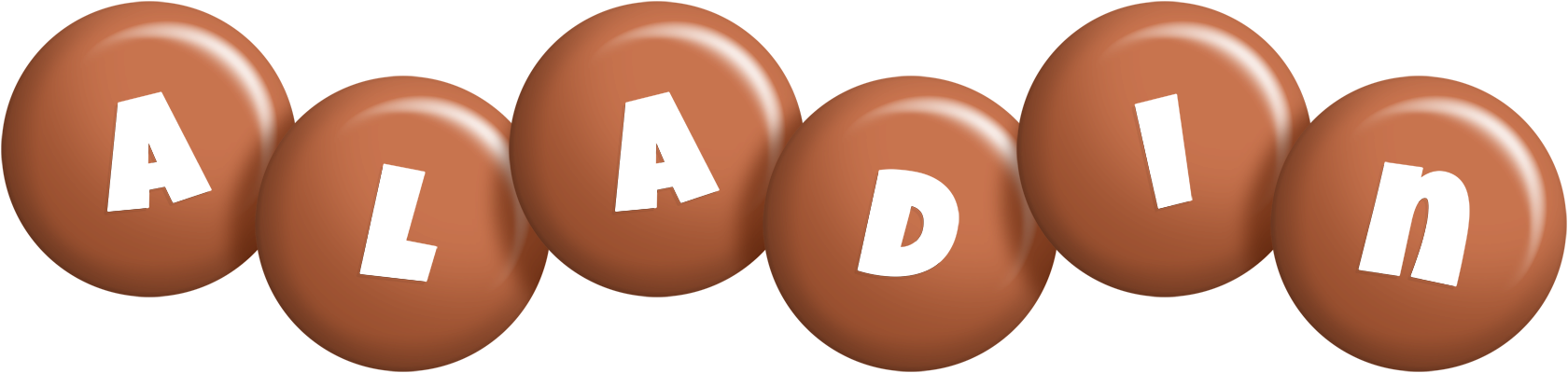Aladin candy-brown logo