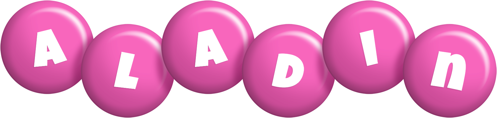 Aladin candy-pink logo