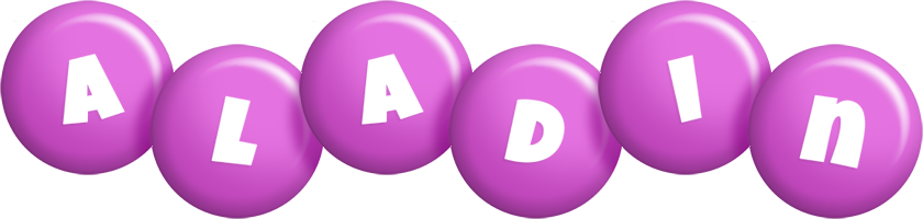 Aladin candy-purple logo