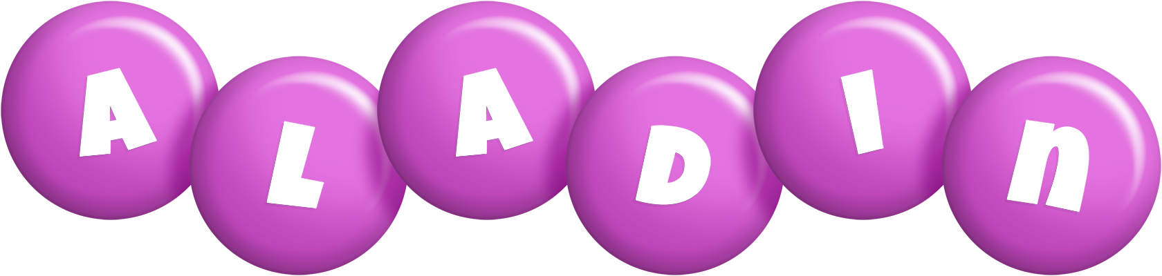 Aladin candy-purple logo