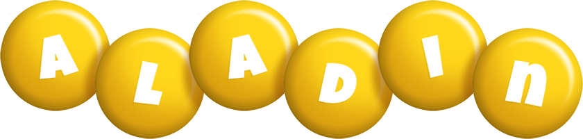 Aladin candy-yellow logo
