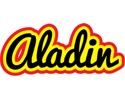 Aladin flaming logo