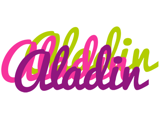 Aladin flowers logo