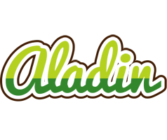 Aladin golfing logo