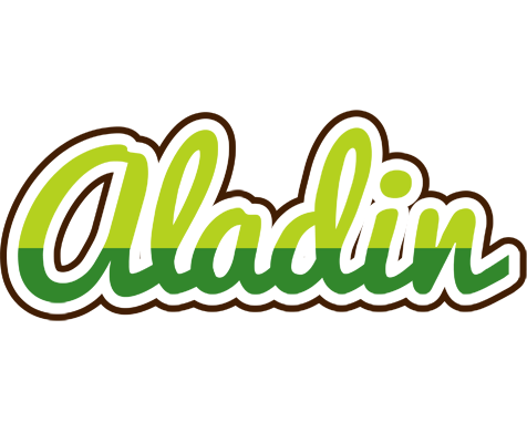 Aladin golfing logo