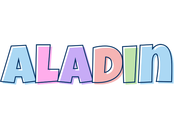Aladin pastel logo