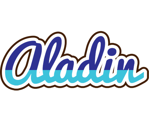 Aladin raining logo