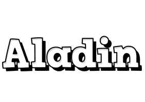 Aladin snowing logo
