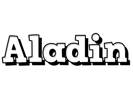 Aladin snowing logo