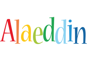 Alaeddin birthday logo