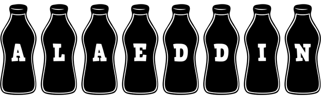 Alaeddin bottle logo