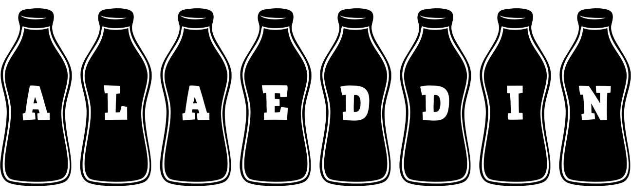 Alaeddin bottle logo