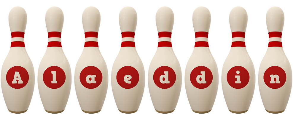 Alaeddin bowling-pin logo