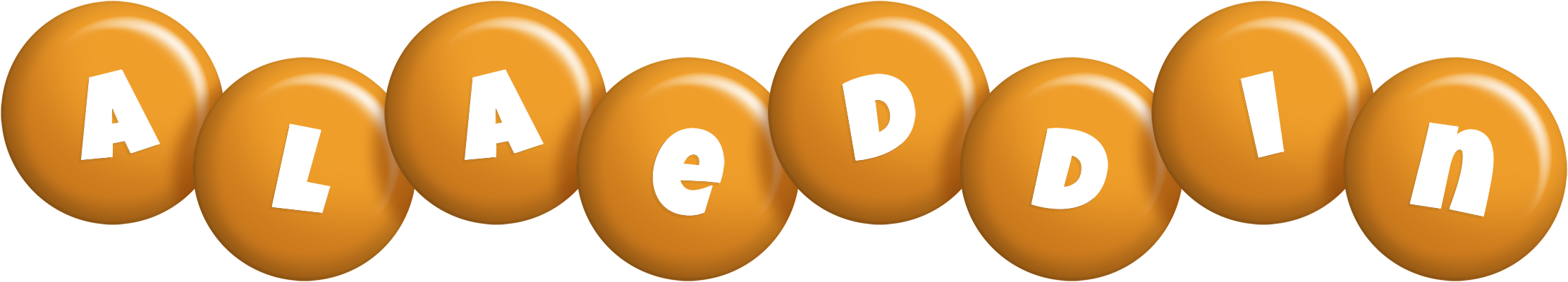 Alaeddin candy-orange logo