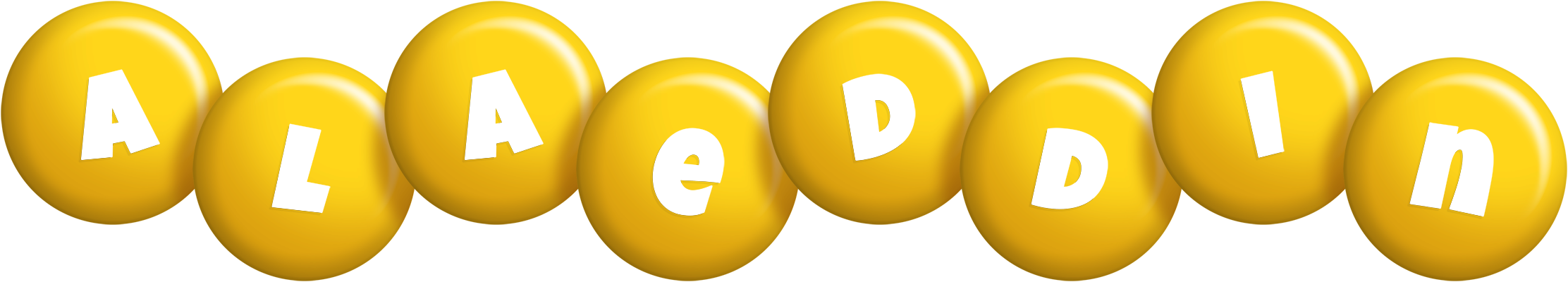 Alaeddin candy-yellow logo