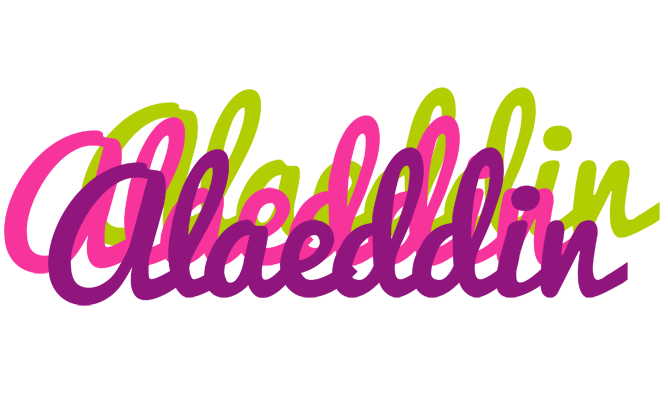 Alaeddin flowers logo