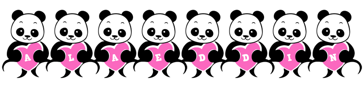 Alaeddin love-panda logo