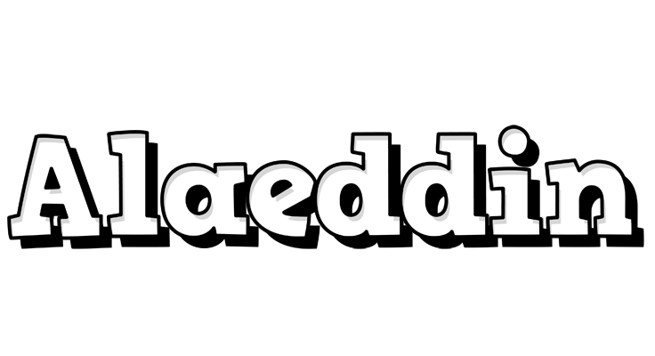 Alaeddin snowing logo