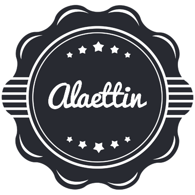 Alaettin badge logo