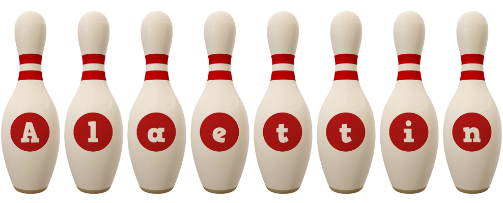 Alaettin bowling-pin logo