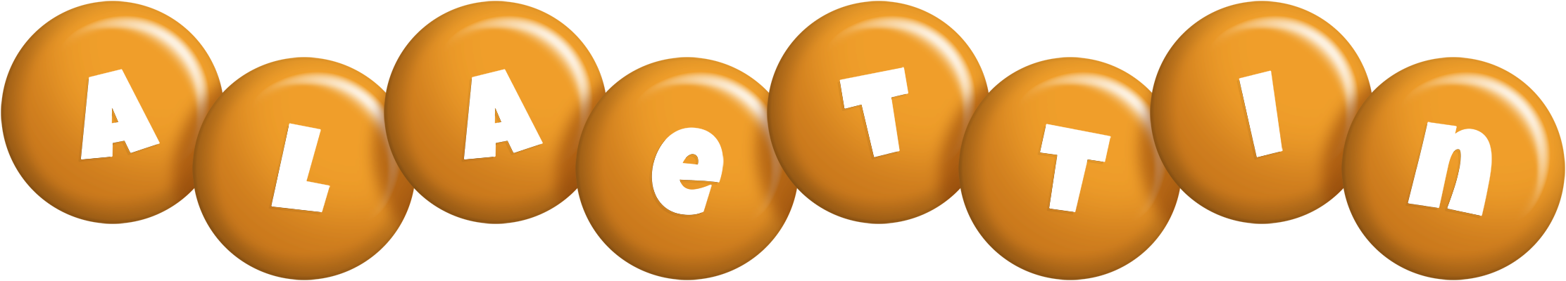 Alaettin candy-orange logo