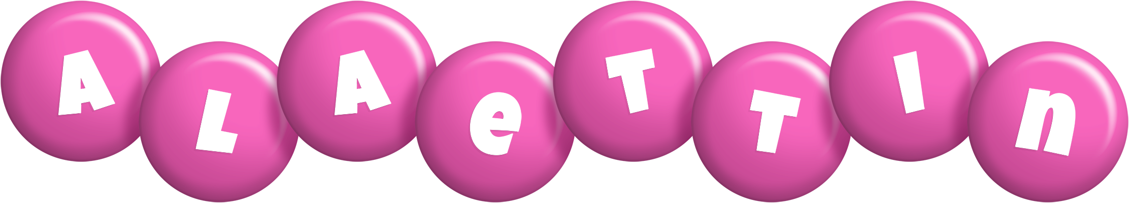 Alaettin candy-pink logo