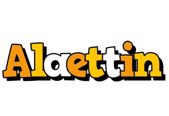 Alaettin cartoon logo