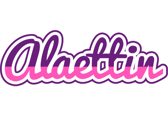 Alaettin cheerful logo