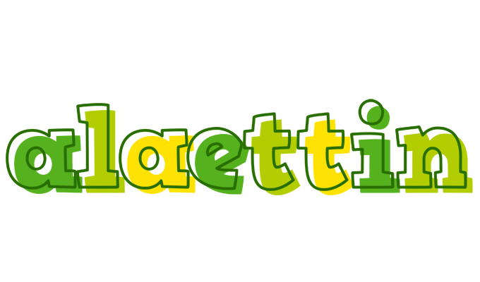 Alaettin juice logo