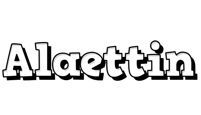 Alaettin snowing logo
