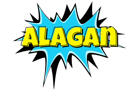 Alagan amazing logo