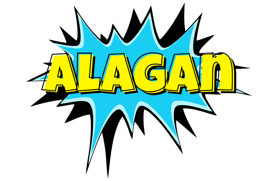 Alagan amazing logo