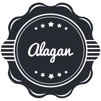 Alagan badge logo
