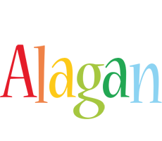 Alagan birthday logo